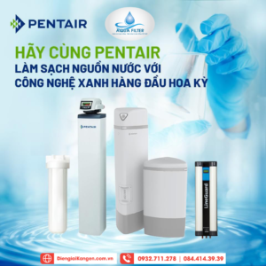 Hệ thống lọc nước tổng Pentair